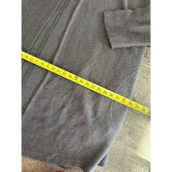 SOFT SURROUNDINGS Cozy Time Cardigan Sweater Gray Soft Shawl Lagenlook SIZE 3X - Picture 16 of 16